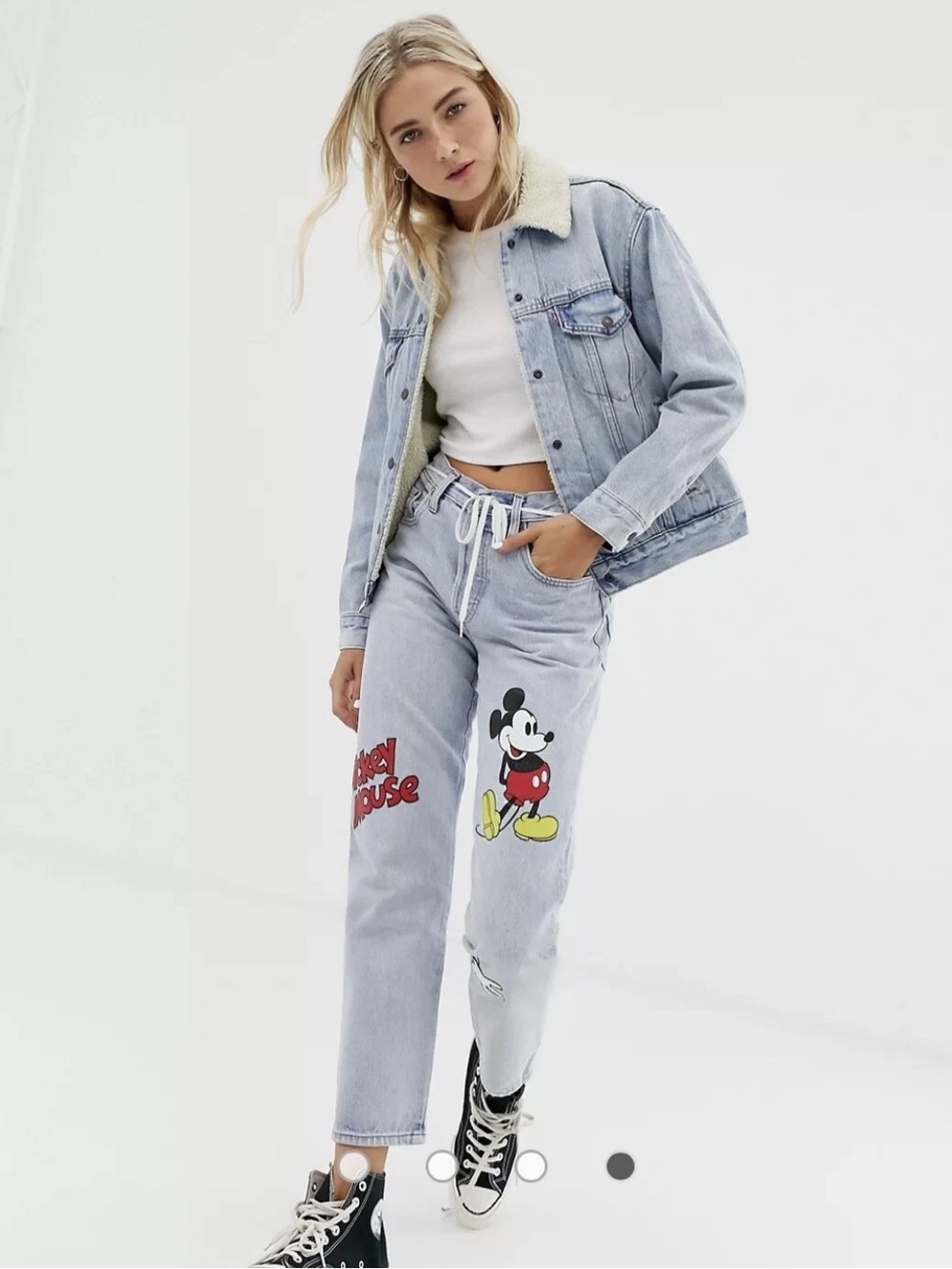Levi’s Disney Mickey Mouse 501 Jeans